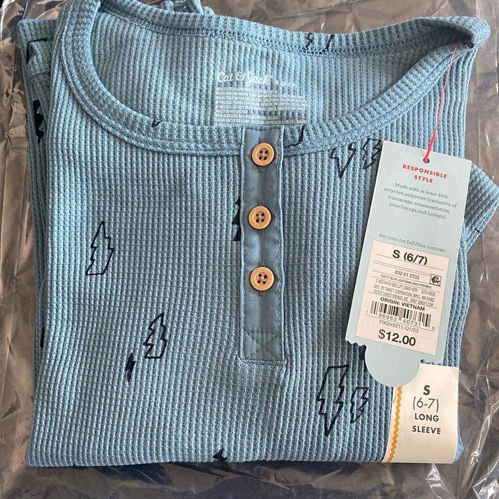 New! Cat and Jack long sleeve shirt